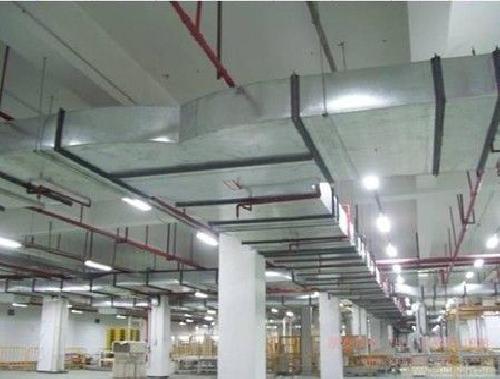 商场地下停车场消防排烟工程